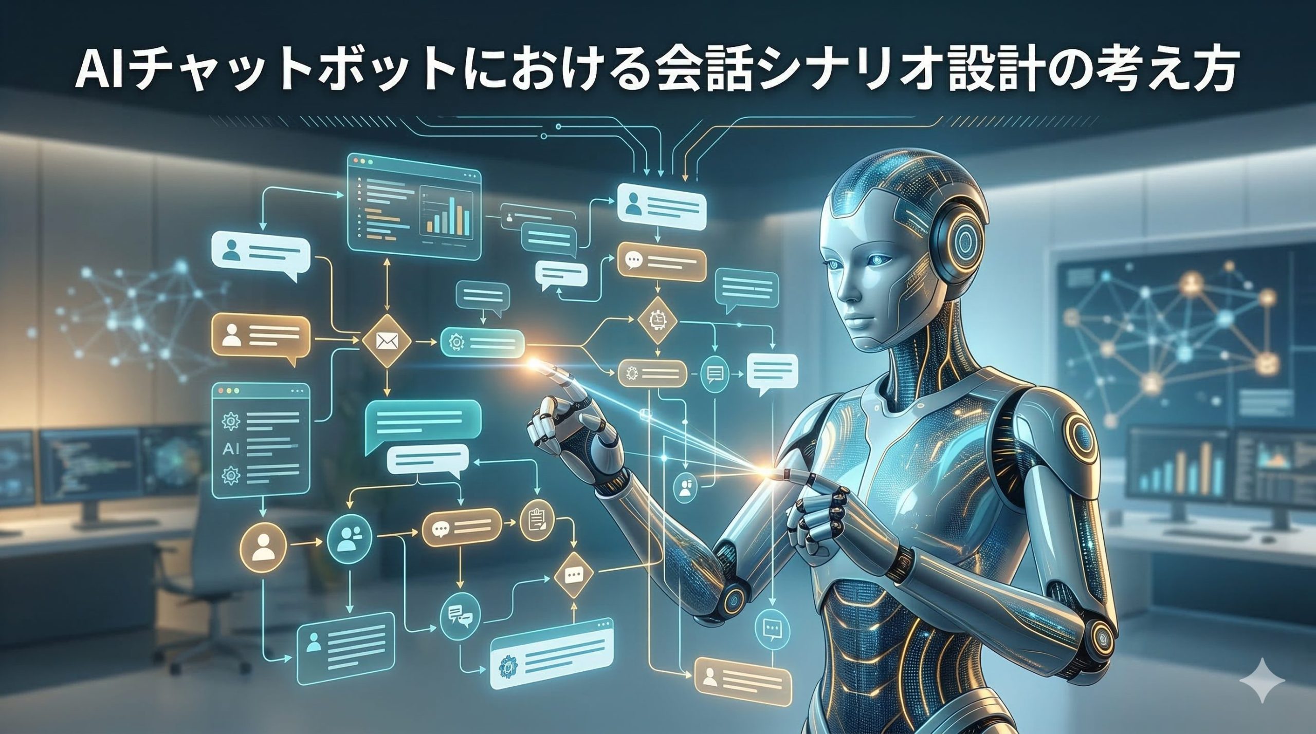 AIチャットボットにおける会話シナリオ設計の考え方